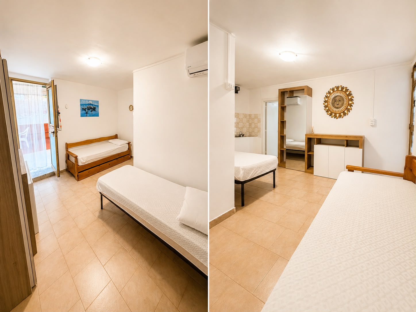 Appartamento Luna: camera da letto matrimoniale
